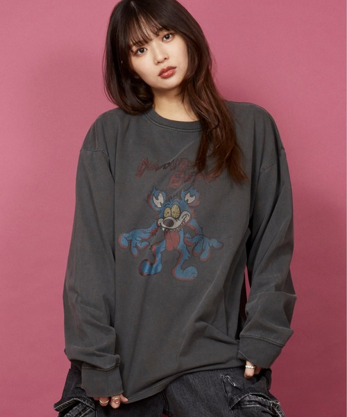 unrelaxing tシャツ ヴィンテージライク 古着風 綿100