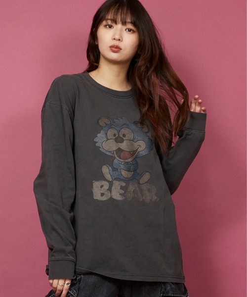 tシャツ ヴィンテージライク集合Tシャツ大人 レディース tシャツ ヴィンテージライクボックスシルエット短丈プリントT