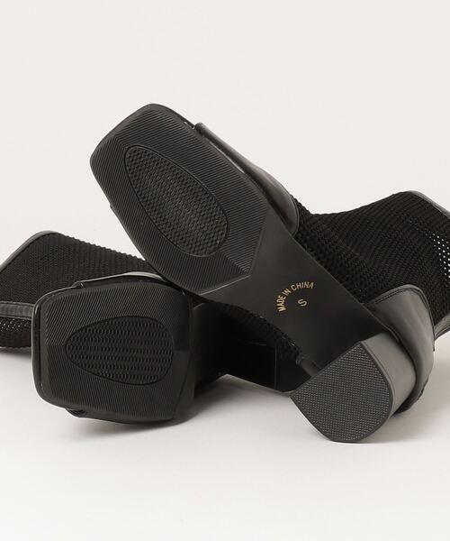 「LOVEHUNTER」 オープントゥブーツ M アイボリー レディース_画像3