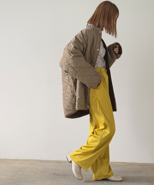 「rectangle」 コート FREE アイボリー レディース_画像3