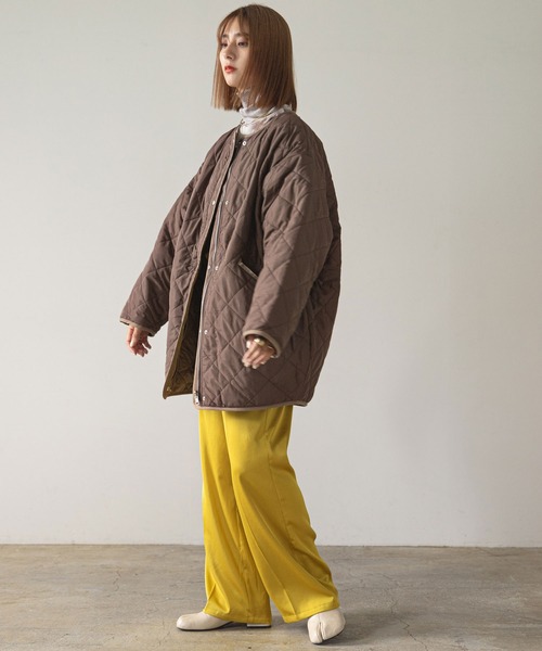 「rectangle」 コート FREE アイボリー レディース_画像5