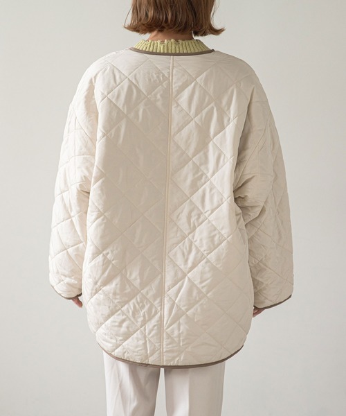 「rectangle」 コート FREE アイボリー レディース_画像6