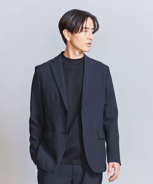 UNITED ARROWS 2B ジャケット テーラードジャケット　24SS UNITED ARROWS & SONS＞ WOOL CHECK BOXY 2B JACKET/テーラード