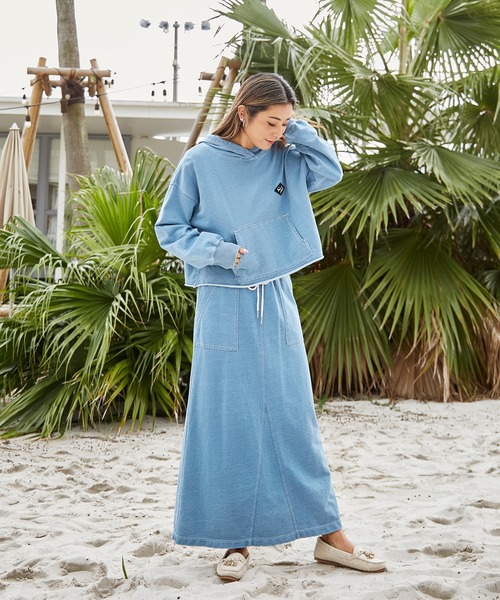 パーカー 「Kahiko」SURF＆Palms ベイカーフーディー レディース Kahiko パーカー 「Kahiko」SURF＆Palms ベイカーフーディー