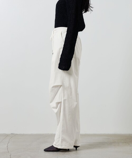 MARW UNITED ARROWS パンツ 「MARW ARROWS」パラシュート WHITE