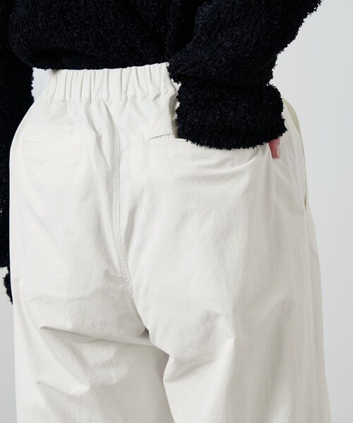 MARW UNITED ARROWS＞パラシュート パンツ WHITE