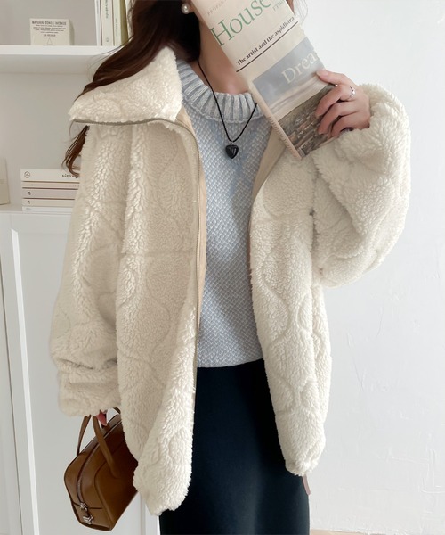 「classicalelf」 ブルゾン LARGE アイボリー レディース_画像3