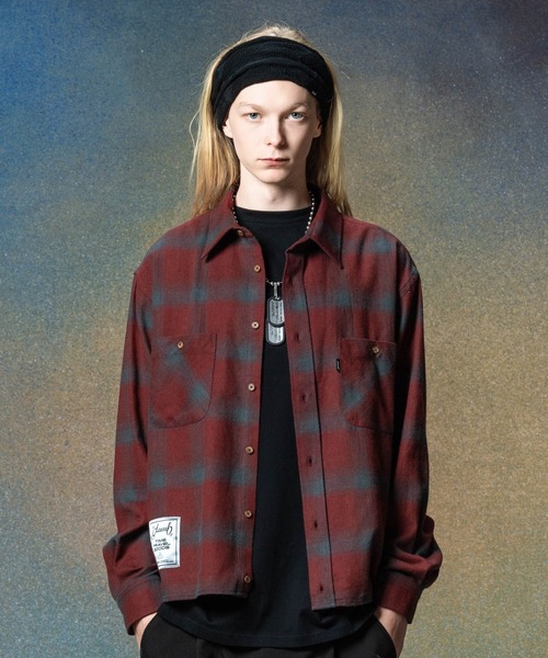 glamb（グラム） シャツ Short Check Shirt / ショートチェックシャツ