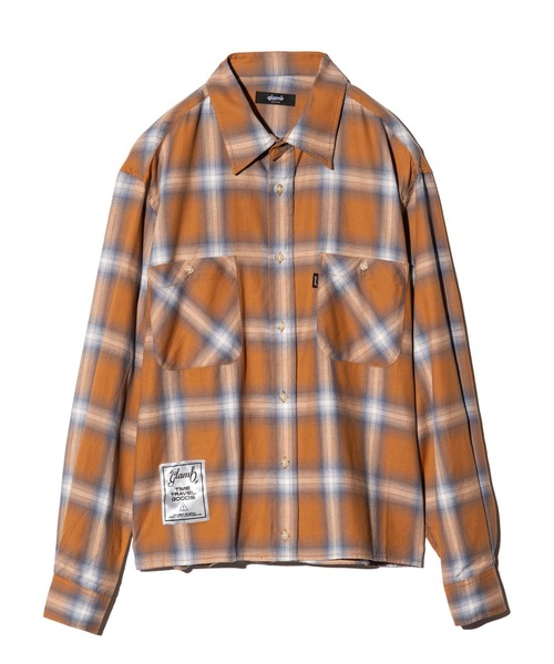 glamb（グラム） シャツ Short Check Shirt / ショートチェックシャツ