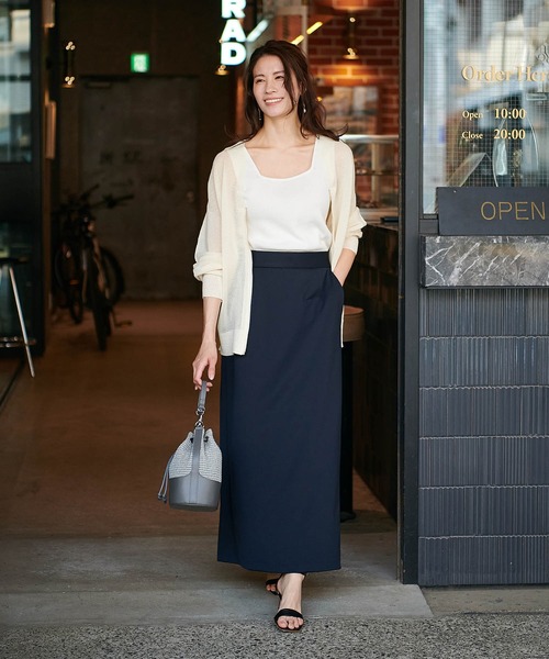 Jines（ジネス） スカート ZIP付タイトスカート : ZOZOTOWN Yahoo!店