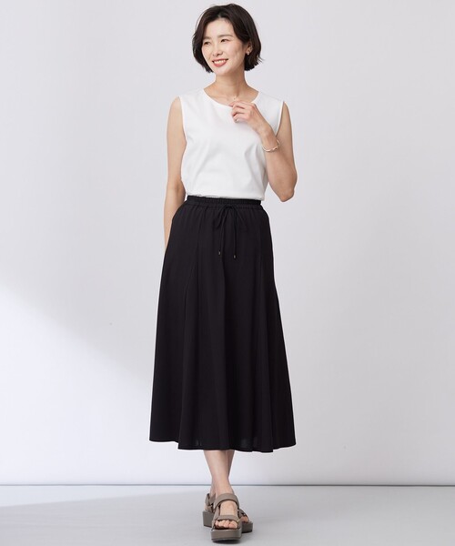 J.PRESS（J.プレス） スカート 「洗える」トリコットバイオ フレア