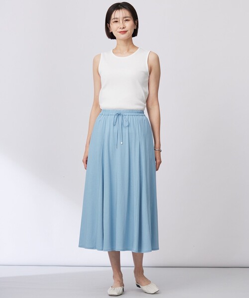 J.PRESS（J.プレス） スカート 「洗える」トリコットバイオ フレア