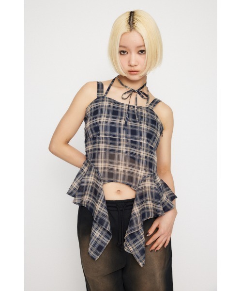 laguagem HEM FLARE キャミトップス HEM FLARE キャミトップス（キャミソール）｜LAGUA GEM