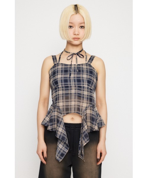 LAGUA GEM キャミトップス LAGUA GEM キャミソール HEM FLARE キャミトップス : ZOZOTOWN