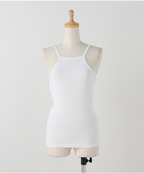 EMILY WEEK キャミソール 「babaco/ババコ」Cotton/Silk Open EMILY WEEK キャミソール 「babaco/ババコ」Cotton/Silk Open