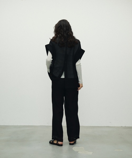 ジャケット テーラードジャケット Light mesh sheer French