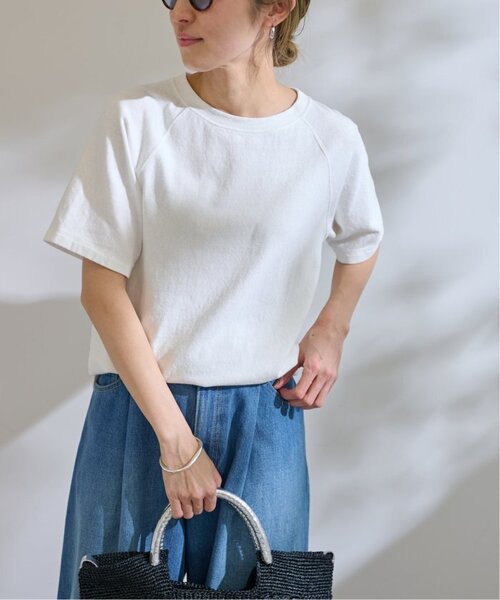 FRAMeWORK スラブ天竺ラグランTEE 2024ss FRAMeWORK（フレームワーク）の「スラブ天竺ラグランTEE（T
