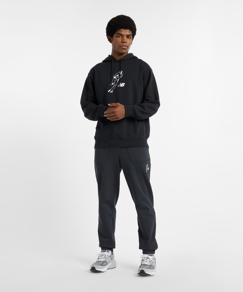 極美品バレンシアガTシャツジャケットスウェットパーカースニーカーパンツキャップ New Balance パーカー 大谷翔平 フレンチテリーフーディAlways on Logo