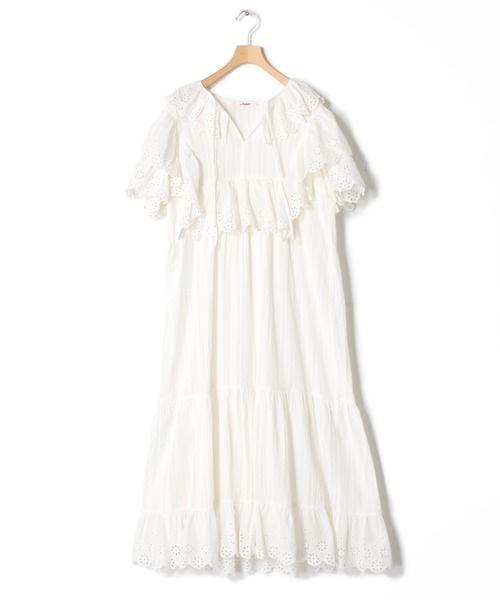 Alley by w closet 「Alley closet」 半袖ワンピース FREE オフ