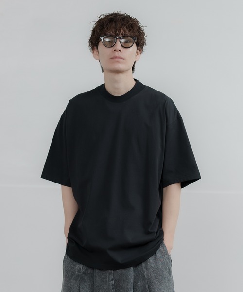 improves（インプローブス） tシャツ シルキータッチ モックネック