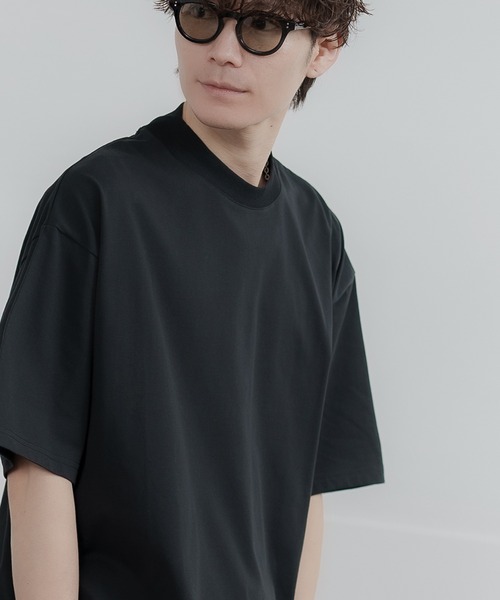 improves（インプローブス） tシャツ シルキータッチ モックネック