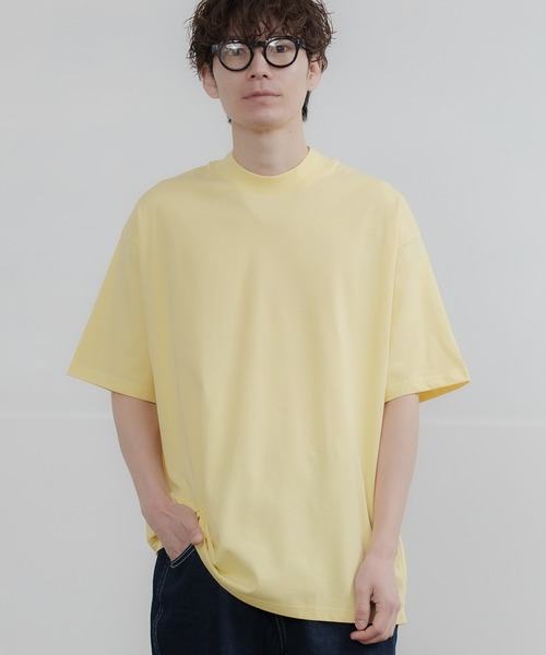improves（インプローブス） tシャツ シルキータッチ モックネック