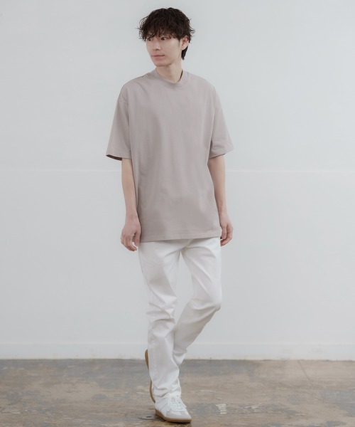 improves（インプローブス） tシャツ シルキータッチ モックネック
