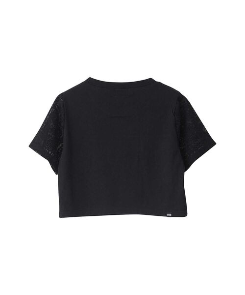 送料無料 トップス HYSTERIC GLAMOUR ヒステリックグラマー CAMERA CLUB ショート丈Tシャツ / ブラック 返品交換不可 CAMERA CLUB ショート丈Tシャツ|HYSTERIC GLAMOUR WOMEN