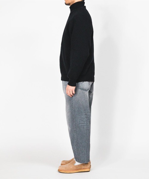 meanswhile（ミーンズワイル） セーター ニット Alpaca Drivers Knit