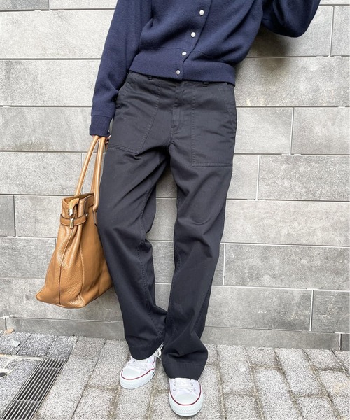 Spick & Span」 カーゴパンツ 36 カーキ レディース
