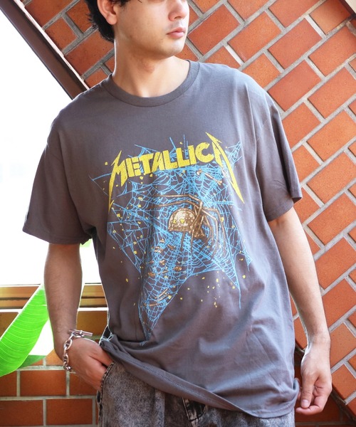 8 tシャツ メタリカ半袖Tシャツ スカル メンズ レディース : ZOZOTOWN