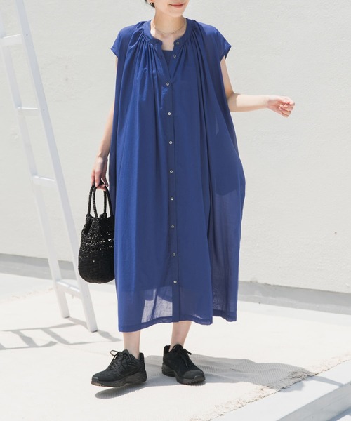 新品未使用タグ付　URBAN RESEARCH コットンボイルワンピース　インド 新品未使用タグ付 URBAN RESEARCH コットンボイルワンピース インド