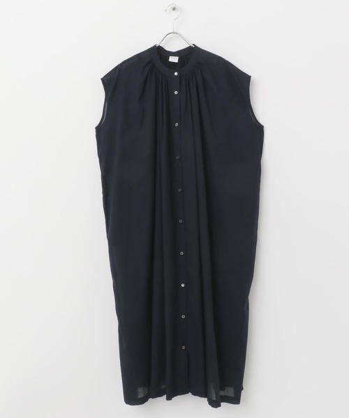 URBAN RESEARCH DOORS ワンピース コットンボイルギャザー