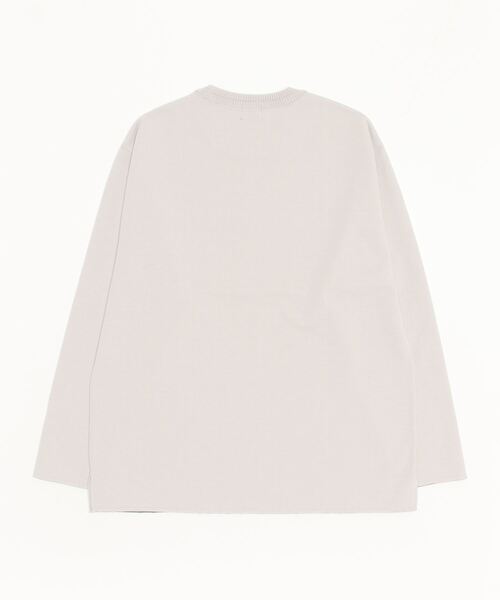 「green label relaxing」 長袖Tシャツ M ライトグレー メンズ