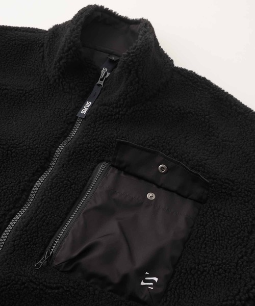 SILAS（サイラス） ジップアップブルゾン M ブラック メンズ
