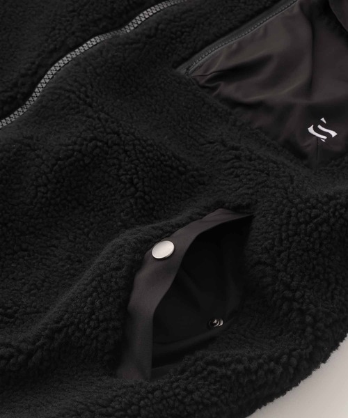 SILAS（サイラス） ジップアップブルゾン M ブラック メンズ