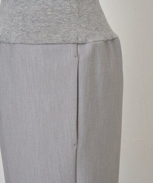 BEARDSLEY（ビアズリー） パンツ ダブルクロスウエストリブスリム