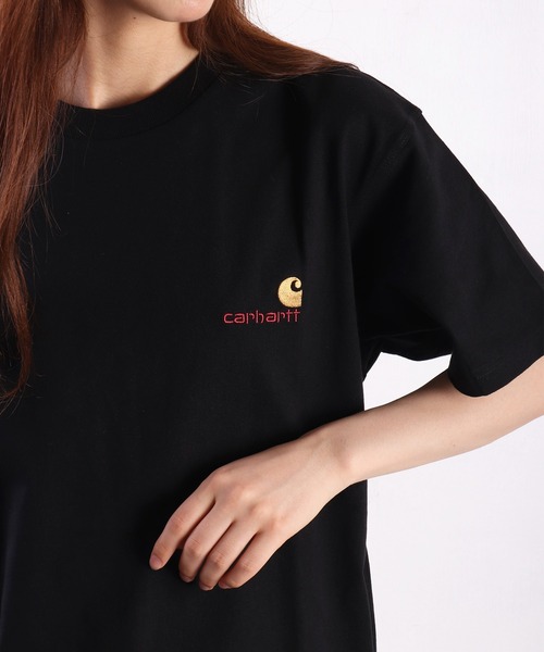 ★Carhartt★ロゴ 刺繍 Tシャツ Carhartt WIP tシャツ / カーハート ダブリューアイピー ワン