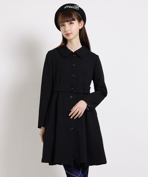 欠品あり）Mary Magdalene シャルロットコートワンピース　黒 欠品あり）Mary Magdalene シャルロットコートワンピース 黒 コート