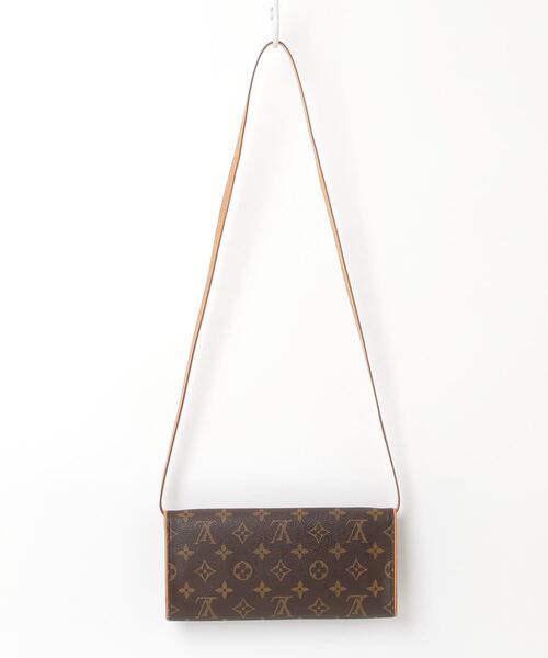 Louis Vuitton ブラウンレザー ショルダーバッグ LOUIS VUITTON 「LOUIS VUITTON」 ショルダーバッグ - ブラウン