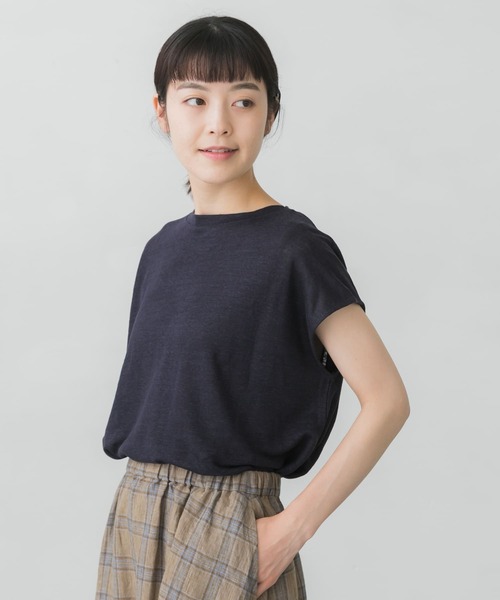 「かぐれ」 半袖カットソー FREE ブラック レディース_画像3
