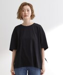 tシャツ 後ろ姿で魅せる バックドロストシャー...の詳細画像5