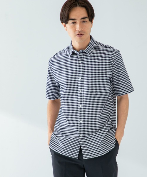 「URBAN RESEARCH ROSSO MEN」 半袖シャツ MEDIUM ホワイト メンズ_画像2