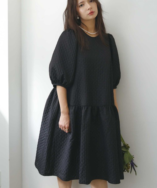 にこまま　ヤマダヤ　PICCIN PERLA ワンピース PICCIN PERLA ワンピース パワーショルダーワンピース : ZOZOTOWN