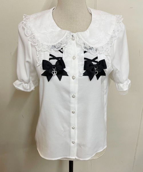 「MA*RS」 半袖ブラウス FREE ホワイト レディース_画像3