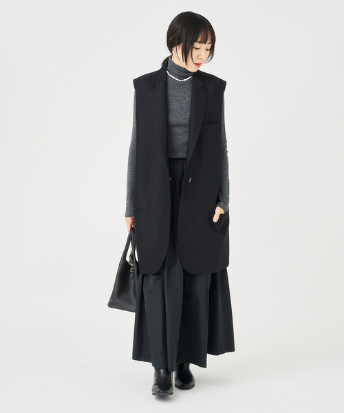 美品⭐︎HARDY NOIR アルディー ノアール　TW二重織オーバーサイズベスト 追加》TW二重織オーバーサイズベスト 2（ジレ）｜HARDY NOIR