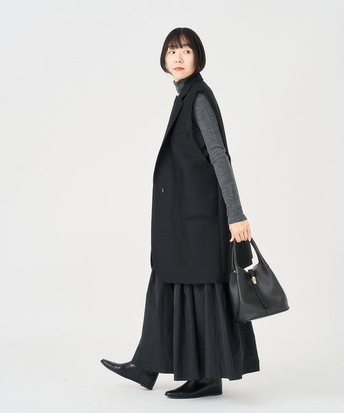 HARDY NOIR（アルディーノアール） ベスト ジレ 「追加2」TW二重織