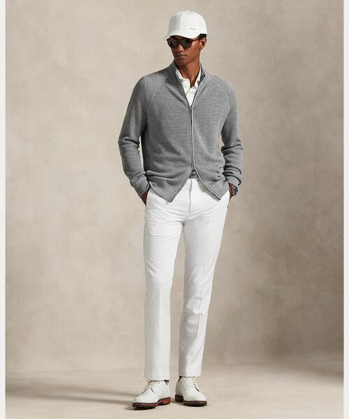 新品未使用 ウォームライニングフルジップセーター RLX セーター ニット パフォーマンス フルジップ セーター メンズ