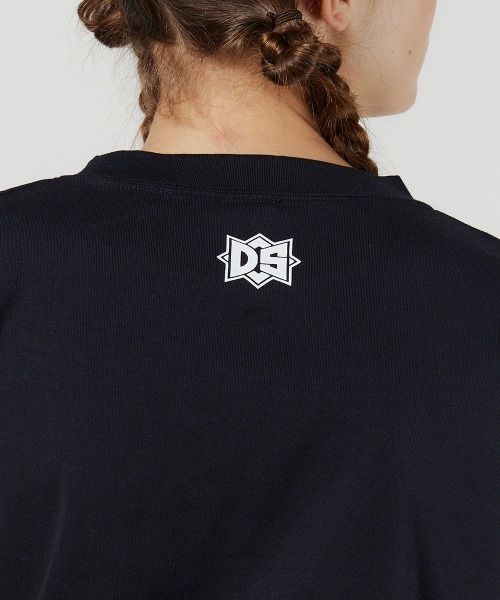 「DOUBLE STANDARD CLOTHING」 半袖カットソー FREE ネイビー レディース_画像8