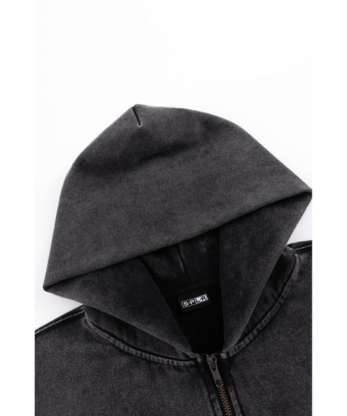 SPLR ジップパーカー Mサイズ SPLR パーカー ジップパーカー｜Chemical Dye Zip Hoodie｜SPLR メンズ